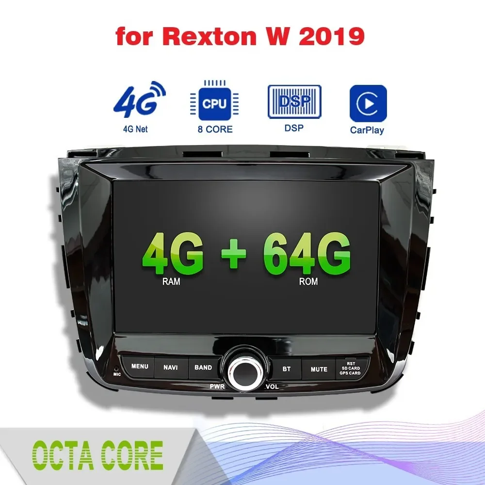 For Rexton W 2019 9 Inch Android 10 Car Radio DVD Stereo Multimedia Video Player GPS Navigation Head Unit 4G DSP Carplay
For Rexton W 2019 9 Inch Android 10 Car Radio DVD Stereo Multimedia Video Player GPS Navigation Head Unit 4G DSP Carplay