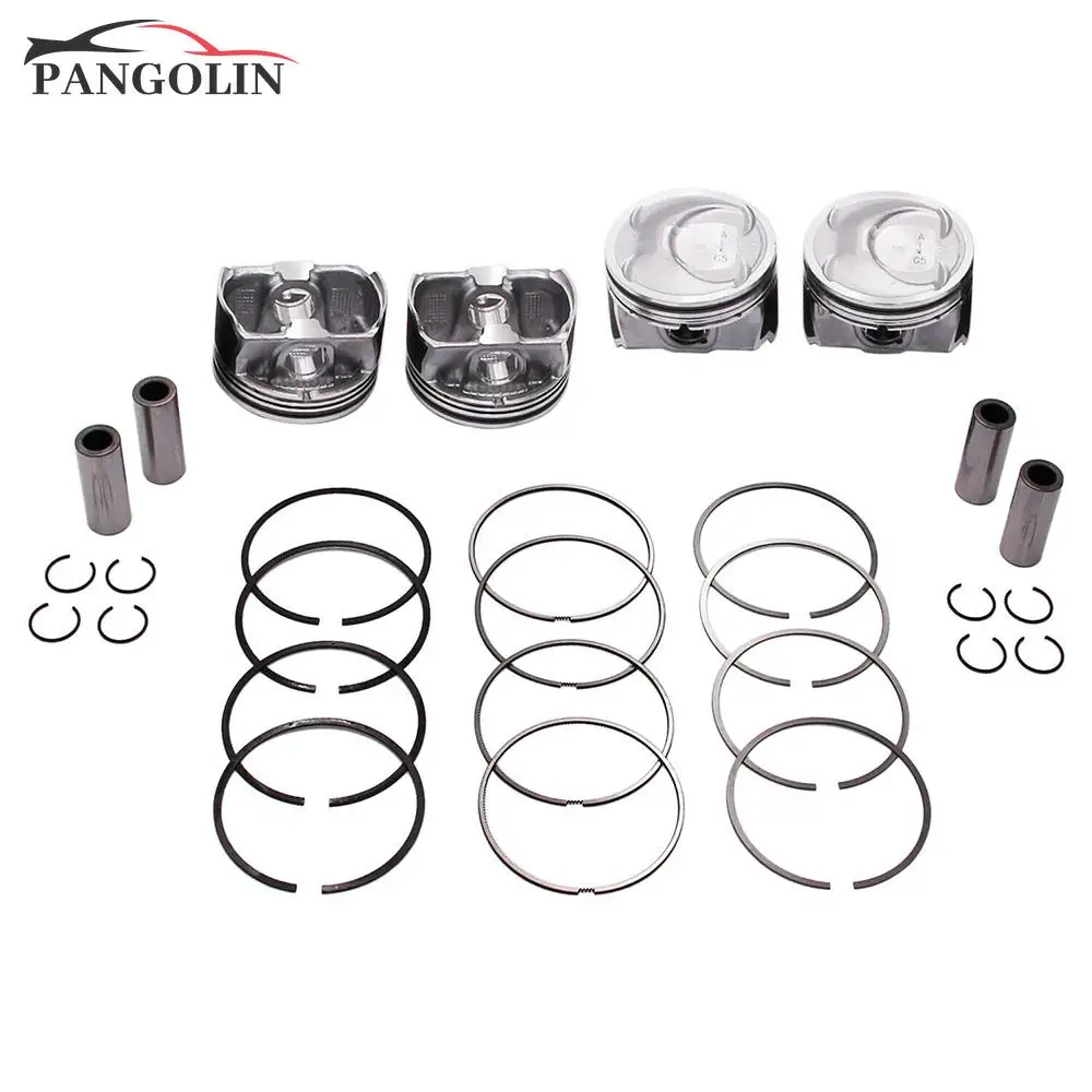 

4x 2359CC Engine Piston Set Fit for 2011-13 Hyundai Sonata Kia Sorento Optima 2.4L L4 DOHC 23410-2G500 234102G500 230402G500