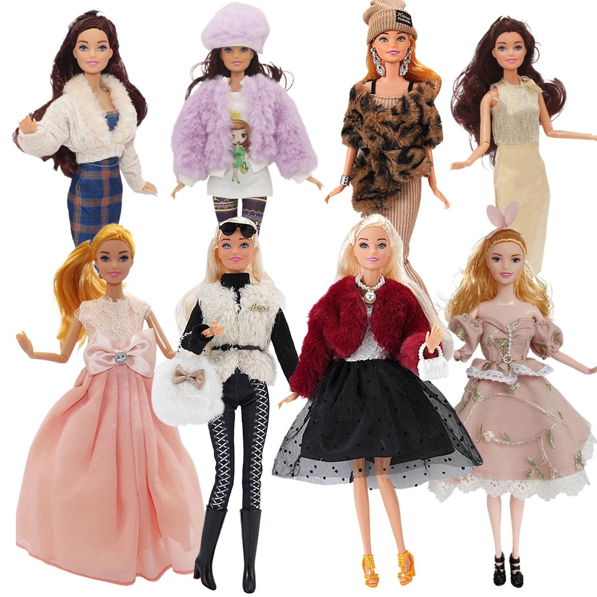 Fashion Lovely Outfit CSet for 30cm Girl BJD Barbie Blyth 1/6 MH CD FR SD Kurhn Doll Clothes Figure Toy Accessories
Fashion Lovely Outfit CSet for 30cm Girl BJD Barbie Blyth 1/6 MH CD FR SD Kurhn Doll Clothes Figure Toy Accessories