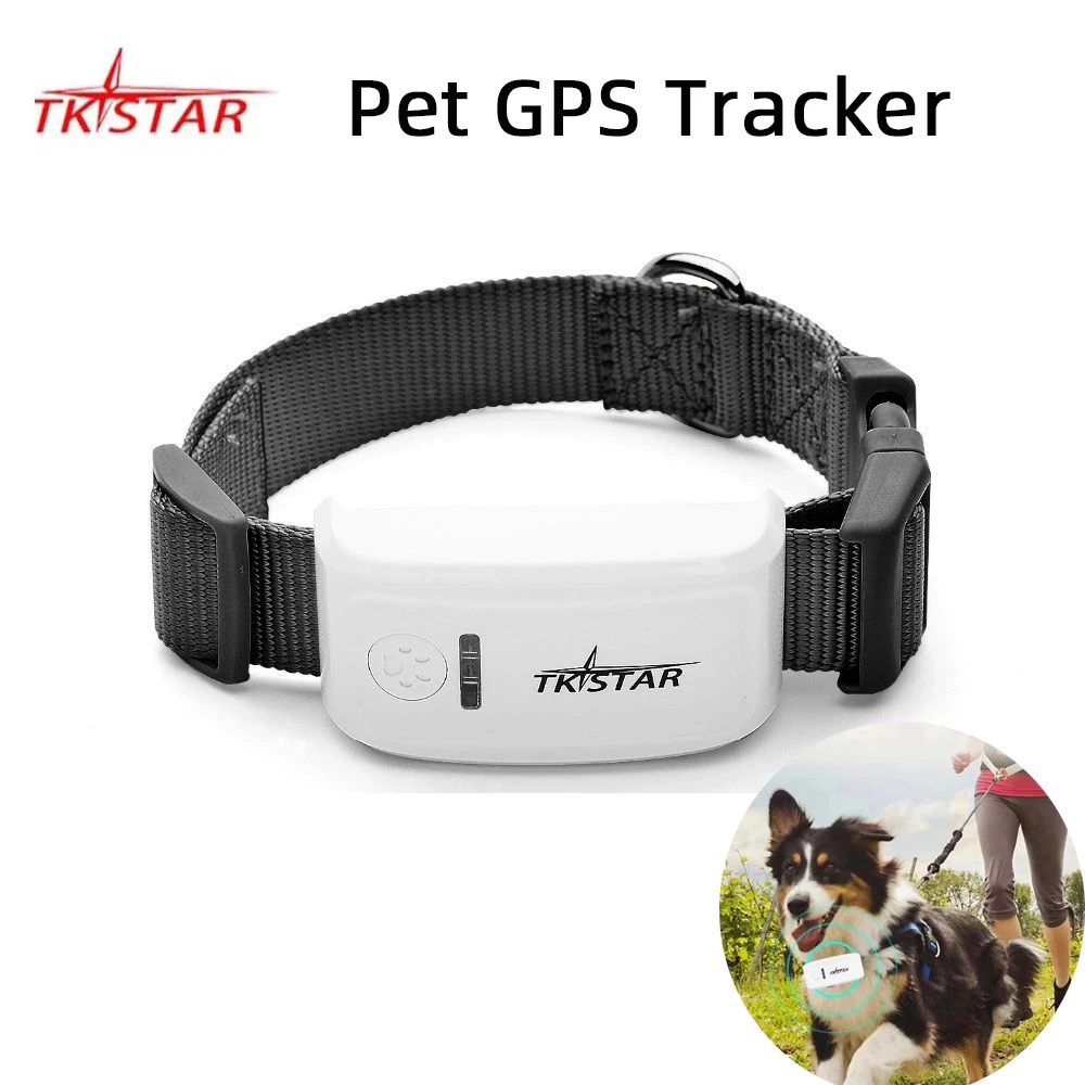 

2G Mini Pet GPS Tracker TK909 Waterproof IP65 Geofence Track GPS For Cat Collar Voice Monitor GPS Locator For Dog FREE APP