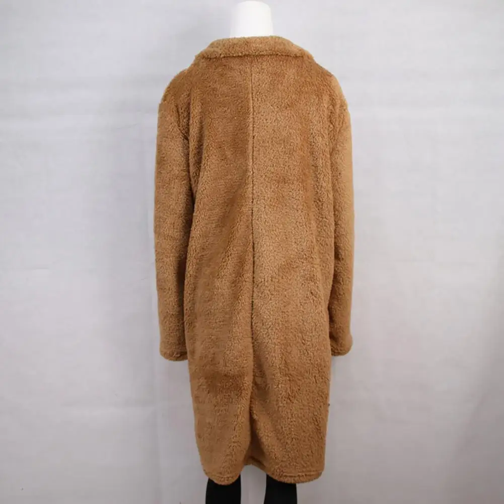 Women Coat Thickened Plush Coat Stylish Women's Long Outwear for Autumn/winter with Lapel Solid Color A Popular Choice Spring
Women Coat Thickened Plush Coat Stylish Women's Long Outwear for Autumn/winter with Lapel Solid Color A Popular Choice Spring
