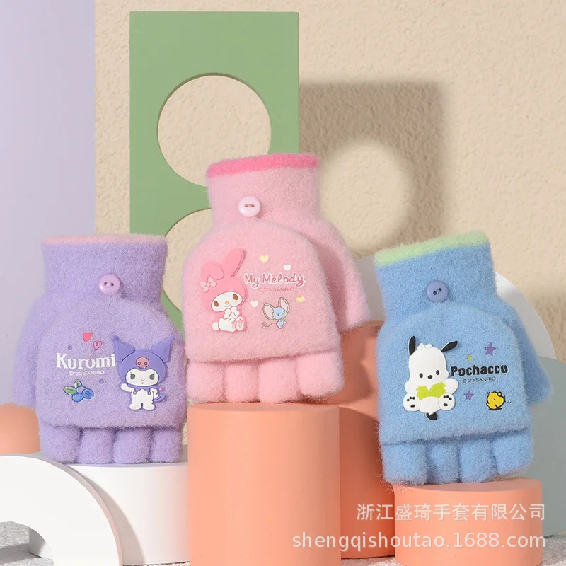 Sanrioed Anime Cartoon Kuromi My Melody Knitted Gloves Ins Kawaii Outdoor Cycling Knitted Cold-Proof Warm Plush Gloves Gifts
Sanrioed Anime Cartoon Kuromi My Melody Knitted Gloves Ins Kawaii Outdoor Cycling Knitted Cold-Proof Warm Plush Gloves Gifts