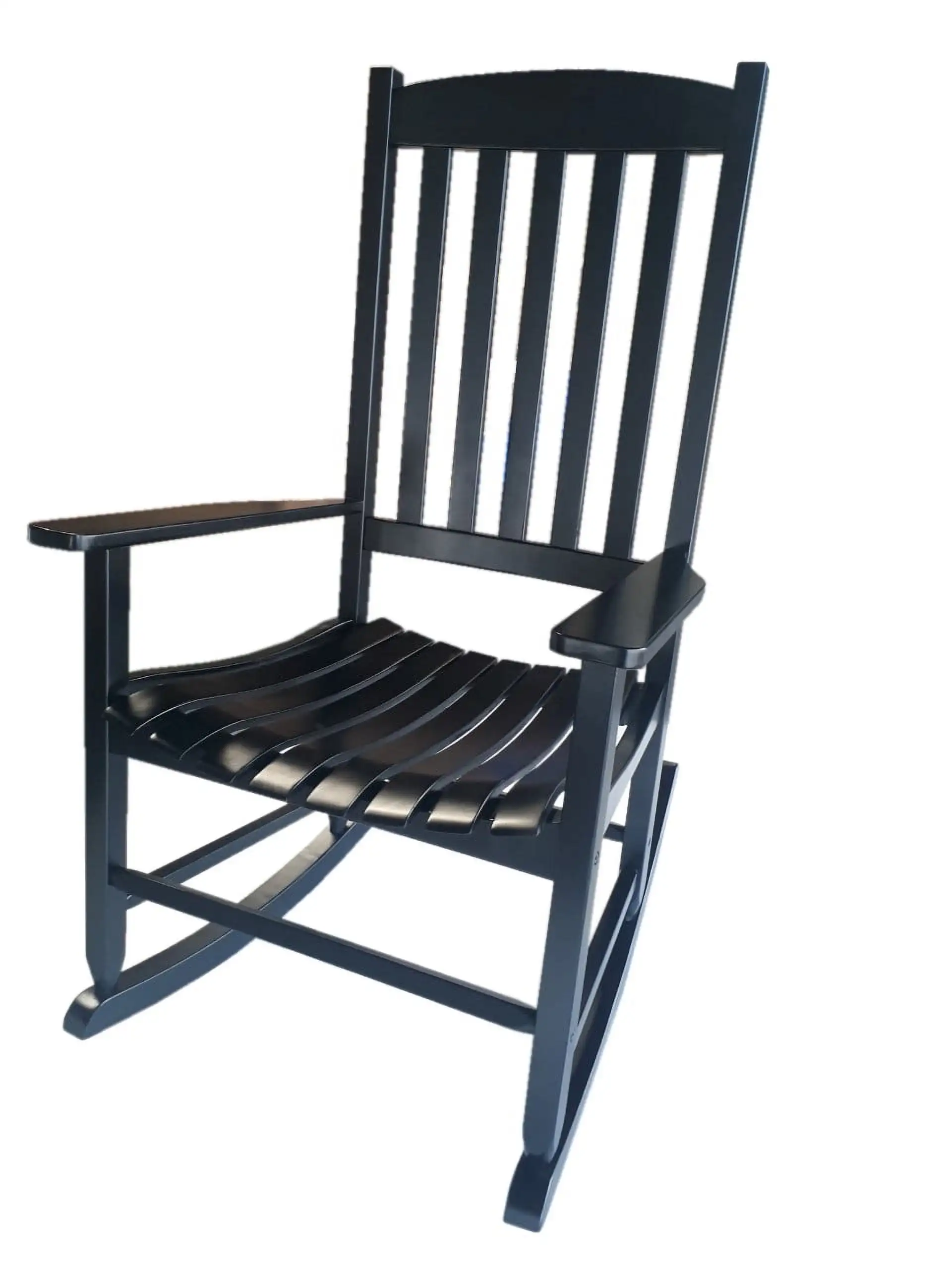 Mainstays Outdoor Wood Porch Rocking Chair, Black Color, Weather Resistant Finish
Mainstays Outdoor Wood Porch Rocking Chair, Black Color, Weather Resistant Finish