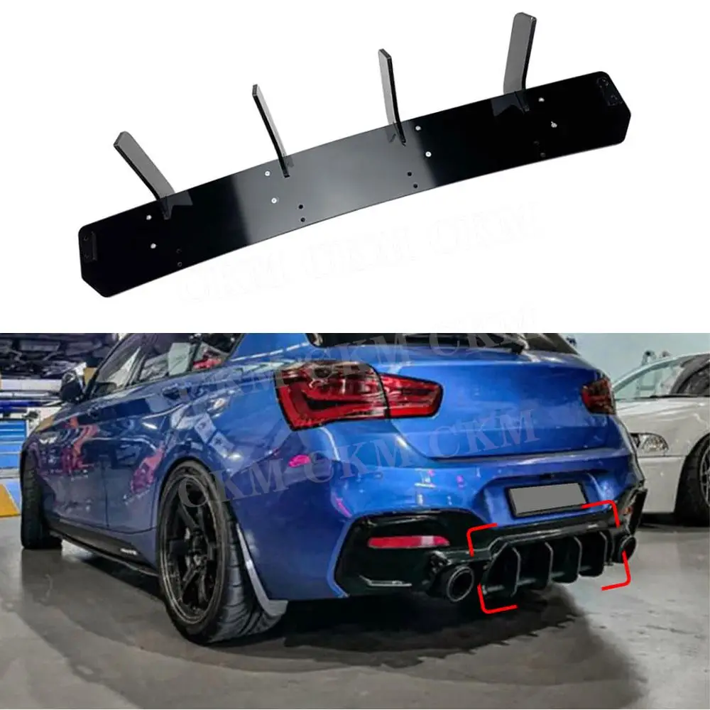 Car Gloss Black MP Style Rear Bumper Lip Diffuser Decoration Strips For BMW 1 Series F20 LCI M140i M Sport 2015 2016 2017 2018
Car Gloss Black MP Style Rear Bumper Lip Diffuser Decoration Strips For BMW 1 Series F20 LCI M140i M Sport 2015 2016 2017 2018