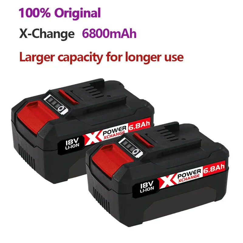 X-Ändern 6800mAh Ersatz fürPower X-Ändern Batterie Kompatibel mit Alle 18VWerkzeuge batterien mit Led-anzeige 
X-Ändern 6800mAh Ersatz fürPower X-Ändern Batterie Kompatibel mit Alle 18VWerkzeuge batterien mit Led-anzeige