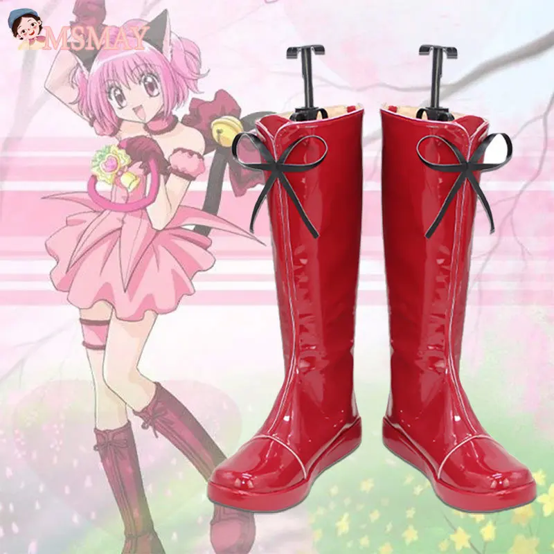 MsMay Anime Tokyo Mew Mew Momomiya Ichigo Cosplay Shoes Women Red Boots Halloween Cosplay Costume Accessories Props
MsMay Anime Tokyo Mew Mew Momomiya Ichigo Cosplay Shoes Women Red Boots Halloween Cosplay Costume Accessories Props