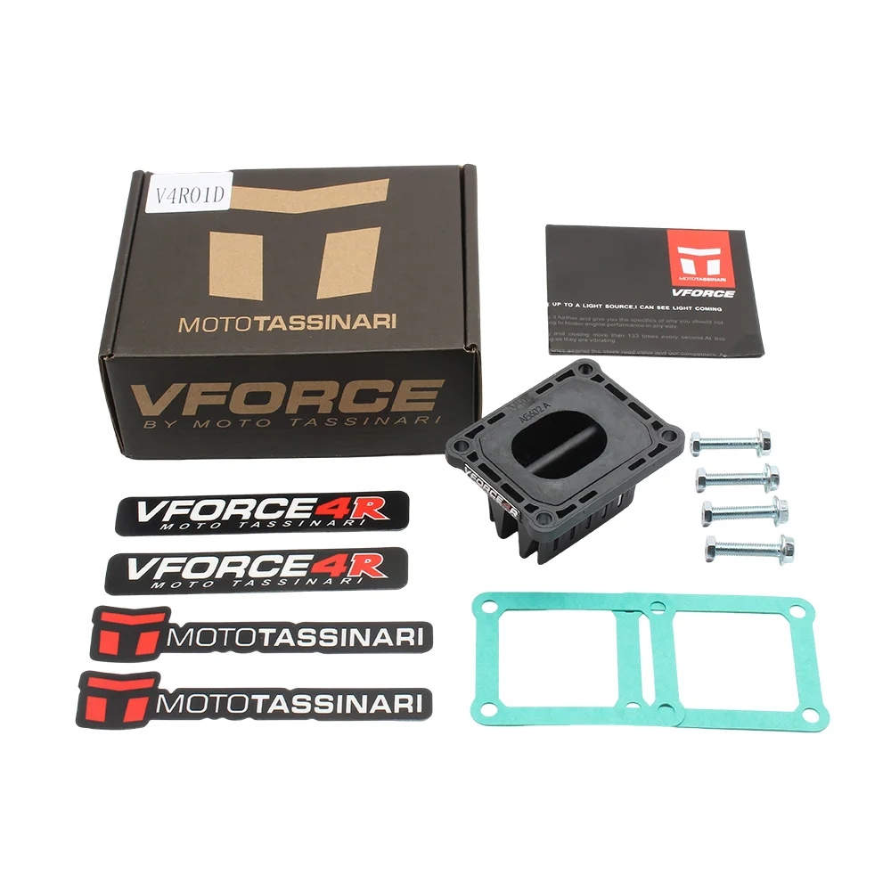 VForce 4 Motorcycle Reed Valve 4R01D Intake System for Honda CR125 2000 2002 Carbon Fiber Modified Parts Motocross Accessories
VForce 4 Motorcycle Reed Valve 4R01D Intake System for Honda CR125 2000 2002 Carbon Fiber Modified Parts Motocross Accessories
