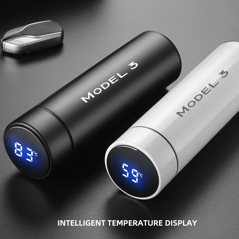 For Tesla model3 500ml Digital Thermos Cup Intelligent Temperature Display Water Bottle Heat Preservation Vacuum Thermos Flask
For Tesla model3 500ml Digital Thermos Cup Intelligent Temperature Display Water Bottle Heat Preservation Vacuum Thermos Flask