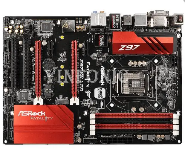 Refurbished Fatal1ty Z97 Killer ATX Motherboard LGA1150 4x DDR3 32G 6x SATA3 6Gb/s 1x M.2 NVMe Support 5th Gen i7 i5 i3
Refurbished Fatal1ty Z97 Killer ATX Motherboard LGA1150 4x DDR3 32G 6x SATA3 6Gb/s 1x M.2 NVMe Support 5th Gen i7 i5 i3