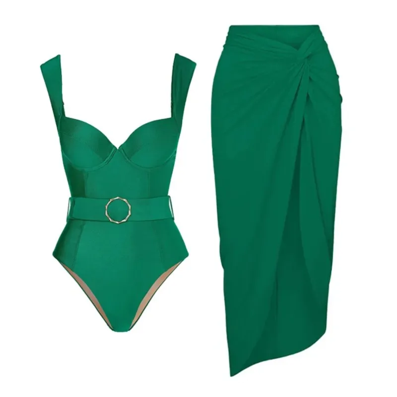 Swimwear Korean Style Bathing Suit Swimsuit One Piece Women Bikini Set Solid Backless High Waistband For 2023 New Polyester Rash
Swimwear Korean Style Bathing Suit Swimsuit One Piece Women Bikini Set Solid Backless High Waistband For 2023 New Polyester Rash