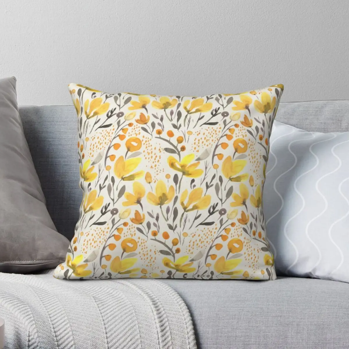 Yellow Field Floral Botanical Square Pillowcase Polyester Linen Velvet Pattern Decorative Throw Pillow Case Room Cushion Cover
Yellow Field Floral Botanical Square Pillowcase Polyester Linen Velvet Pattern Decorative Throw Pillow Case Room Cushion Cover