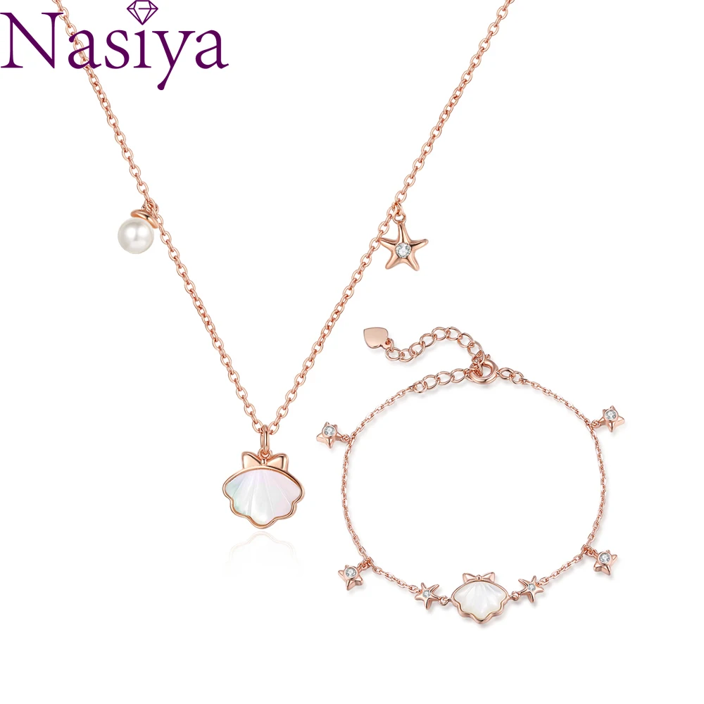 925 Sterling Silver Wedding Women Pearl Shell Bracelets Earrings Necklace Rings Fashion Jewelry Sets
925 Sterling Silver Wedding Women Pearl Shell Bracelets Earrings Necklace Rings Fashion Jewelry Sets