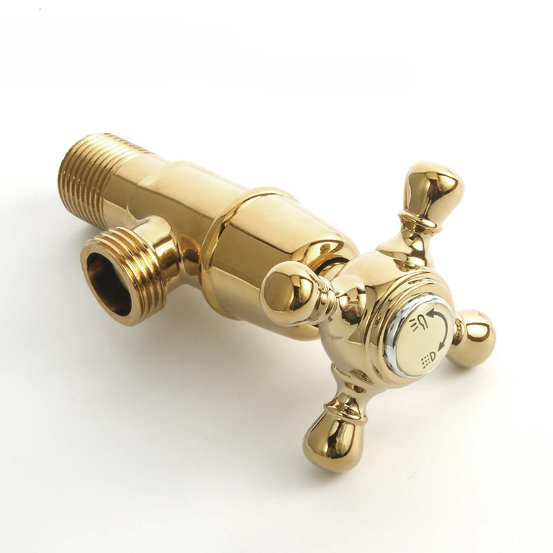 Retro triangular valve, cold and hot water stop valve, universal handwheel, classical brass angle valve, extended outlet style
Retro triangular valve, cold and hot water stop valve, universal handwheel, classical brass angle valve, extended outlet style