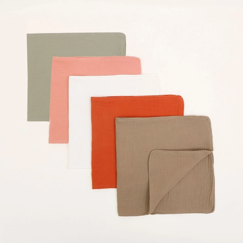 5Pcs Baby Bath Towel 4 Layers Cotton Gauze Muslin Baby Face Towel Burp Cloths Thicken Newborn Saliva Towel Bandana Feeding Bibs
5Pcs Baby Bath Towel 4 Layers Cotton Gauze Muslin Baby Face Towel Burp Cloths Thicken Newborn Saliva Towel Bandana Feeding Bibs