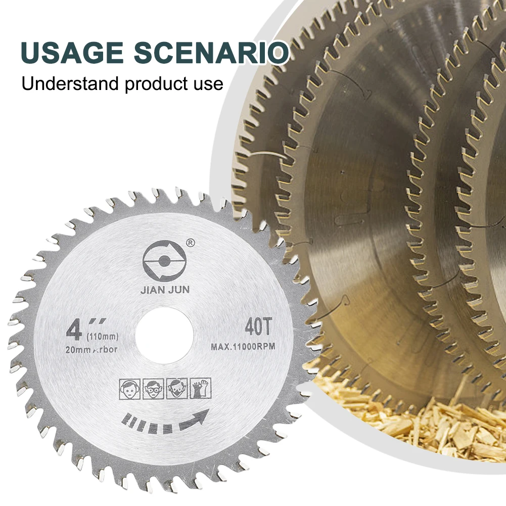 4 Inch Saw Blade 40 Tooth Grinder Round Saw Disc Alloy Saw Blade Wood Woodworking Cutting Tools Accessories Parts
4 Inch Saw Blade 40 Tooth Grinder Round Saw Disc Alloy Saw Blade Wood Woodworking Cutting Tools Accessories Parts