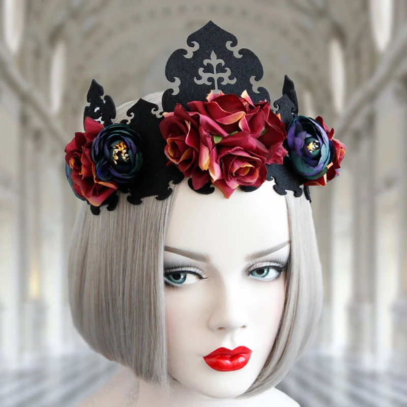 Женская повязка на голову с цветами, эластичная повязка на голову для ролевых игр, аксессуары для выступлений, новинка 2023 
Женская повязка на голову с цветами, эластичная повязка на голову для ролевых игр, аксессуары для выступлений, новинка 2023