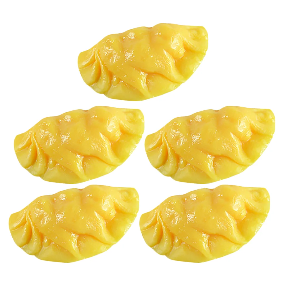 5pcs Artificial Egg Dumpling Realistic Fake Egg Dumpling Model Fake Egg Dumpling Food Models
5pcs Artificial Egg Dumpling Realistic Fake Egg Dumpling Model Fake Egg Dumpling Food Models
