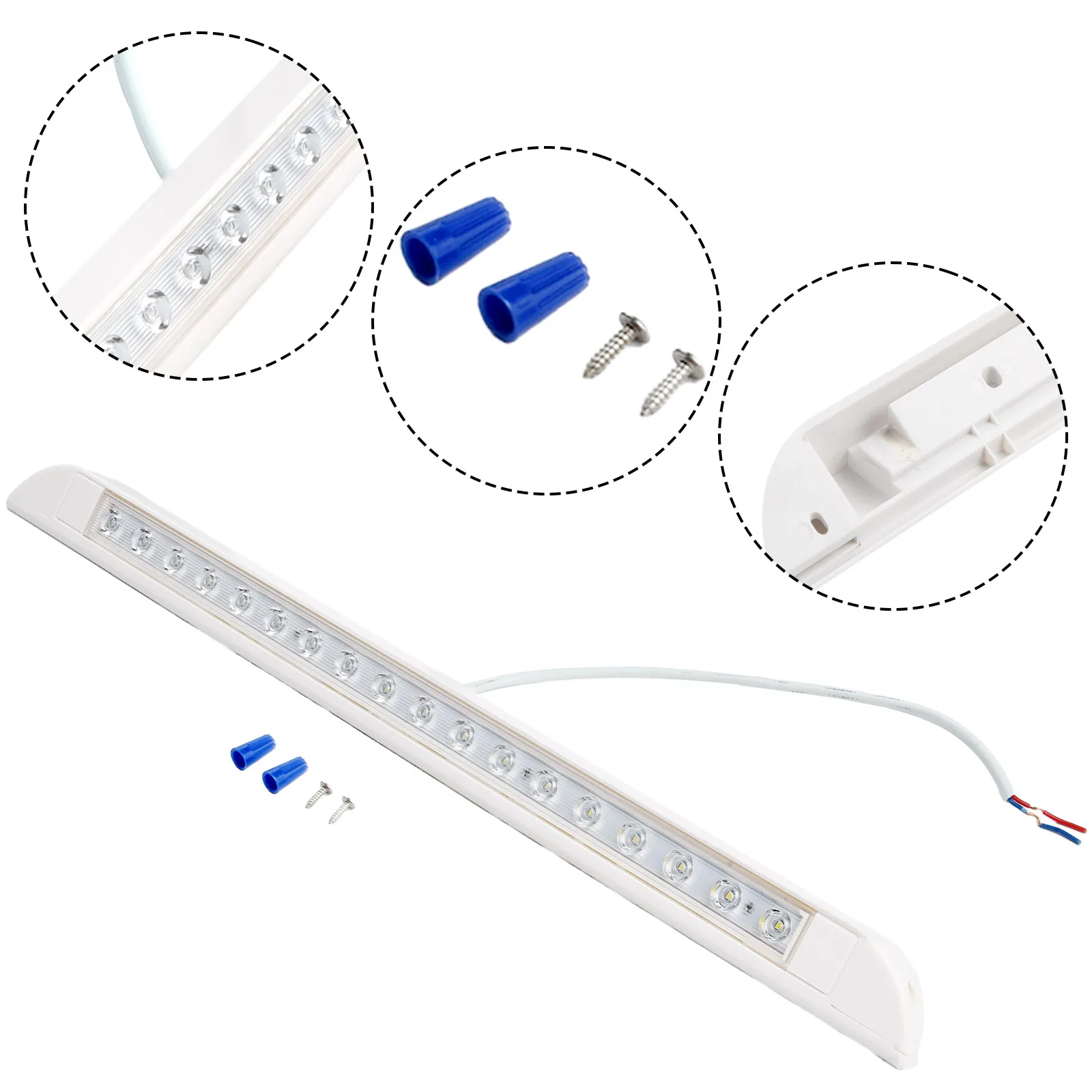 1 Pc Auto LED Awning Light 12V 24V 9W Waterproof Long Strip Lamp Caravan Motorhome Boat Cool White 6000k 506x35x28mm Car Lights
1 Pc Auto LED Awning Light 12V 24V 9W Waterproof Long Strip Lamp Caravan Motorhome Boat Cool White 6000k 506x35x28mm Car Lights