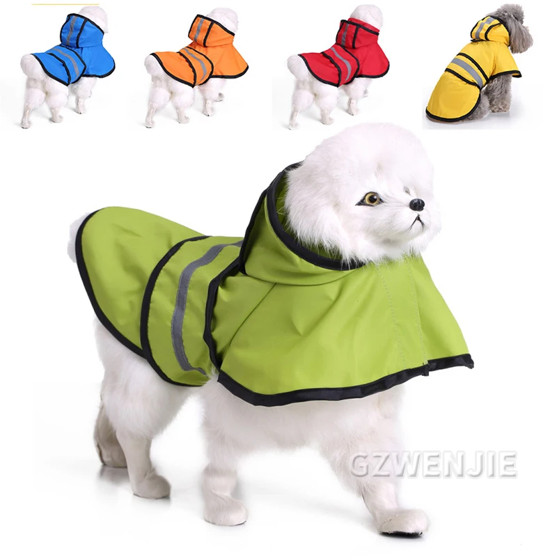 

Large Dog Clothes Waterproof Dog Raincoat Pet Windproof Jacket Labrador French Bulldog Coat Winter Warm for All Dogs Breeds