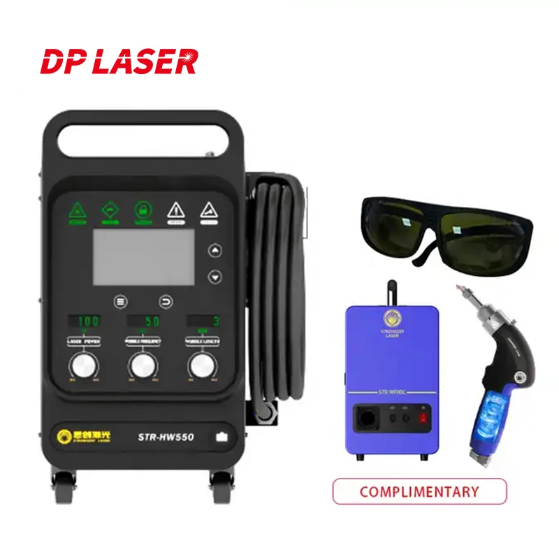 

Оборудование бренда DP Laser 1500 Вт Ручной Волоконно-лазерный сварочный аппарат с воздушным охлаждением для сварки металла