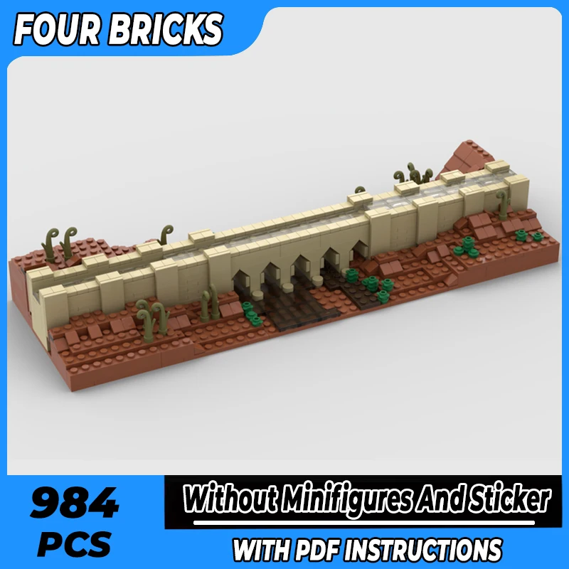 

Medieval Model Moc Building Bricks Babylonian Hanging Garden Ferry Technology Modular Blocks Gift Christmas Toy DIY Set Assembly