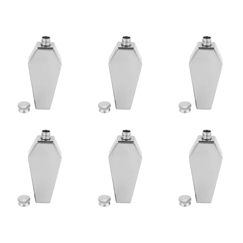 6X Mini Hip Flask 100ML Personalized Coffin Shape Portable Flagon Travel Wine Pot Bar Supplies Men's Gift
6X Mini Hip Flask 100ML Personalized Coffin Shape Portable Flagon Travel Wine Pot Bar Supplies Men's Gift