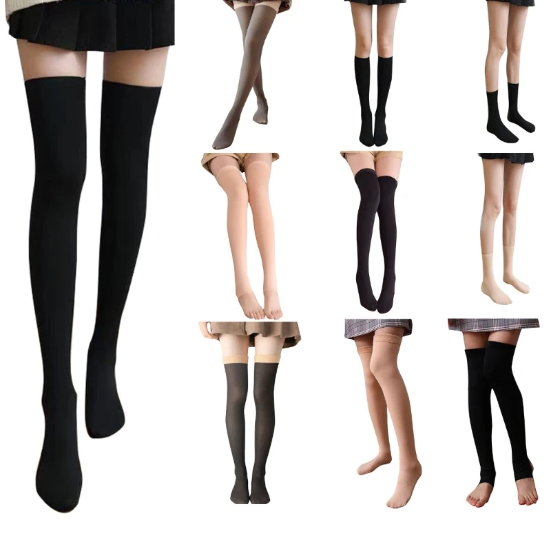 Women's Fleece Lined Thigh High Socks Soft Long Stockings Warm over Knee High Socks Winter Thermal Socks Christmas Gift
Women's Fleece Lined Thigh High Socks Soft Long Stockings Warm over Knee High Socks Winter Thermal Socks Christmas Gift