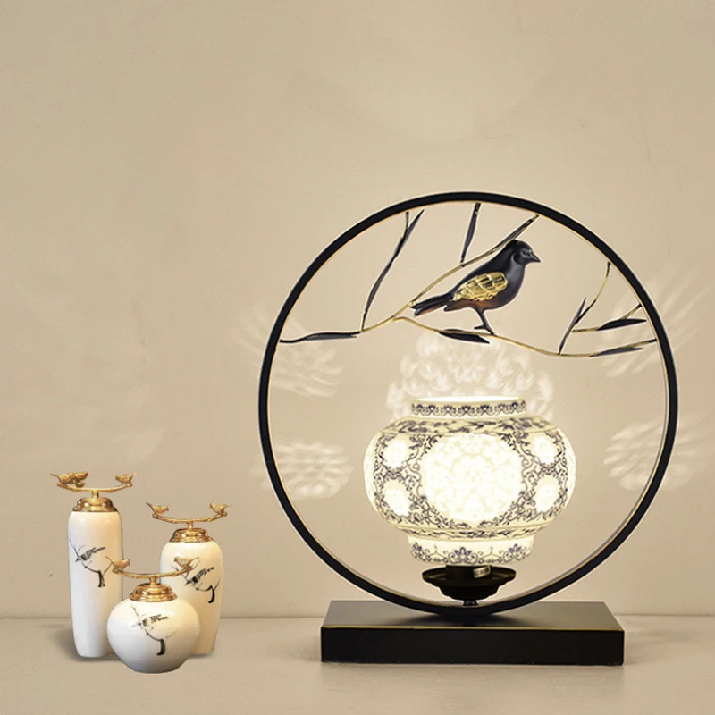 Iron Lamp Table Metal Round Lampshade Ceramic Bedroom Lamps Decoration Living Room Lights Led Bedside Lamp Vintage Home Decor C
Iron Lamp Table Metal Round Lampshade Ceramic Bedroom Lamps Decoration Living Room Lights Led Bedside Lamp Vintage Home Decor C