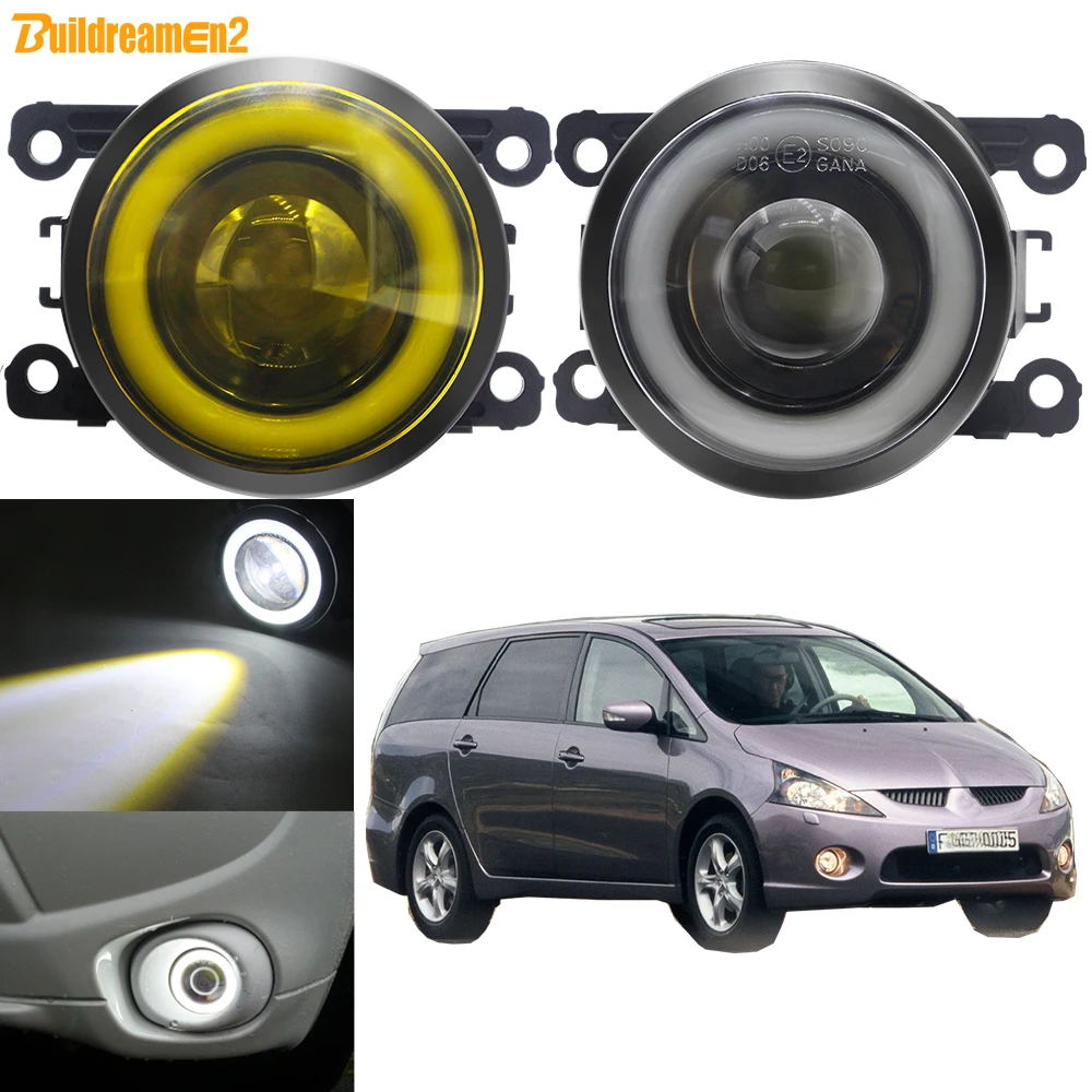 2 Pieces Car LED Fog Light with Angel Eye DRL 30W COB Fog Driving Lamp Assembly For Mitsubishi Grandis NA_W MPV 2004-2011
2 Pieces Car LED Fog Light with Angel Eye DRL 30W COB Fog Driving Lamp Assembly For Mitsubishi Grandis NA_W MPV 2004-2011