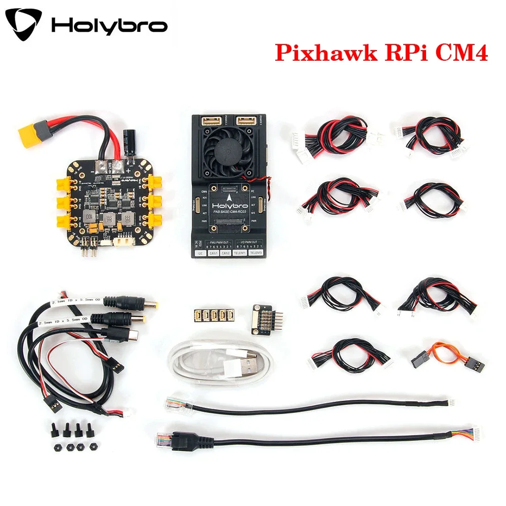 Holybro Pixhawk RPi CM4 Базовая плата Pixhawk 6X модуль контроллера полета PM03D для радиоуправляемого FPV дрона
Holybro Pixhawk RPi CM4 Базовая плата Pixhawk 6X модуль контроллера полета PM03D для радиоуправляемого FPV дрона