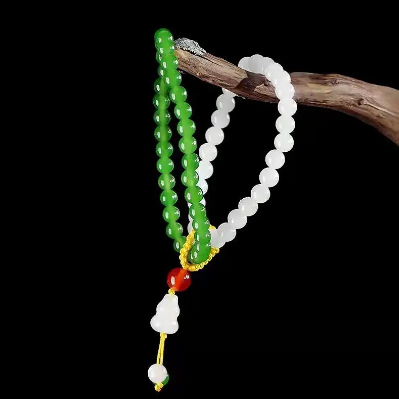 Genuine Natural Jade Bracelet Women Fine Jewelry Green White Hetian Jades Double Layer Bracelets Bangle For Girlfriend Mom Gifts
Genuine Natural Jade Bracelet Women Fine Jewelry Green White Hetian Jades Double Layer Bracelets Bangle For Girlfriend Mom Gifts
