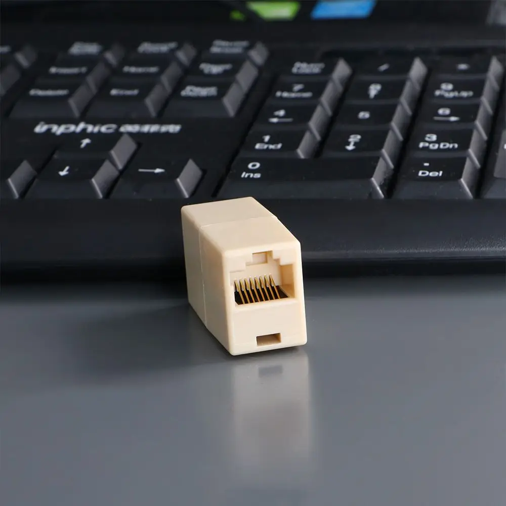 10PCS RJ45 Cat 5e Network Cable Straight Ethernet LAN Coupler Joiner Connector 
10PCS RJ45 Cat 5e Network Cable Straight Ethernet LAN Coupler Joiner Connector