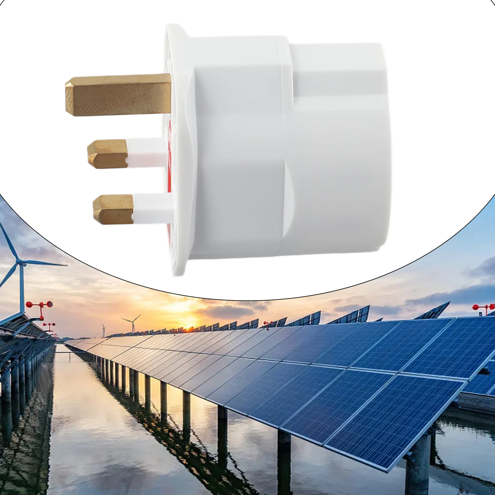 1pcs Adapter ABS Plastic Electronic Components 2 Pin To UK 3 Pin Plug Adapter Travel Converter European Equipment Accessories
1pcs Adapter ABS Plastic Electronic Components 2 Pin To UK 3 Pin Plug Adapter Travel Converter European Equipment Accessories