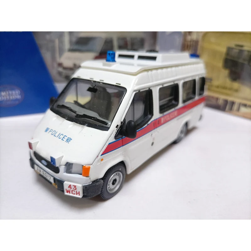 

1:43 Scale Diecast Alloy Ford Police Support Patrol Vehicle Car Model Classic Adult Collection Toys Souvenir Gift Static Display