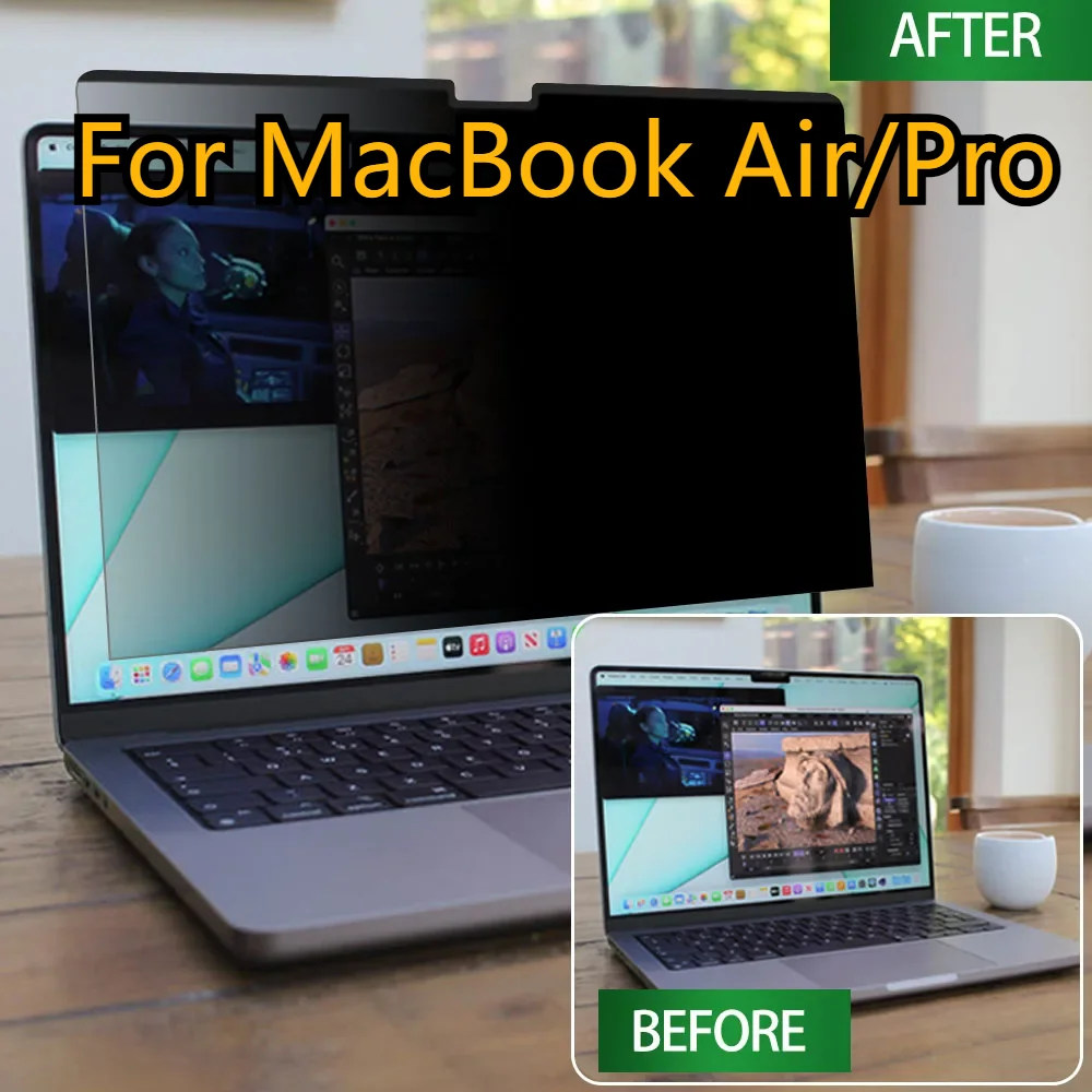 Laptop filme Patented Magnetic Removable privacy filter screen protector film for Pro 15 A1707 A1990
Laptop filme Patented Magnetic Removable privacy filter screen protector film for Pro 15 A1707 A1990