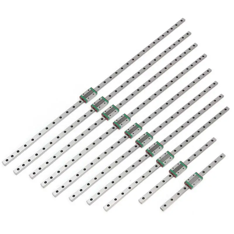 MGN12H Slide Block With 12mm MGN12 Linear Guide Rail 100 150 200 250 300 350 400 450 500 550mm For 3d Printer Durable
MGN12H Slide Block With 12mm MGN12 Linear Guide Rail 100 150 200 250 300 350 400 450 500 550mm For 3d Printer Durable