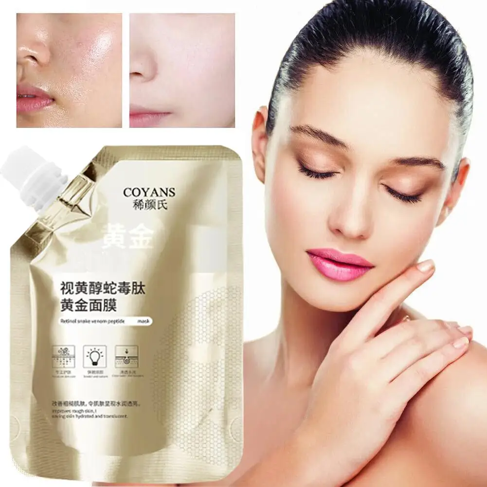Retinol Moisturizing Gold Mask Oil Control Acne Remove Firming Snake Mask Care Face Facial Skin Whitening Pores R1D9
Retinol Moisturizing Gold Mask Oil Control Acne Remove Firming Snake Mask Care Face Facial Skin Whitening Pores R1D9