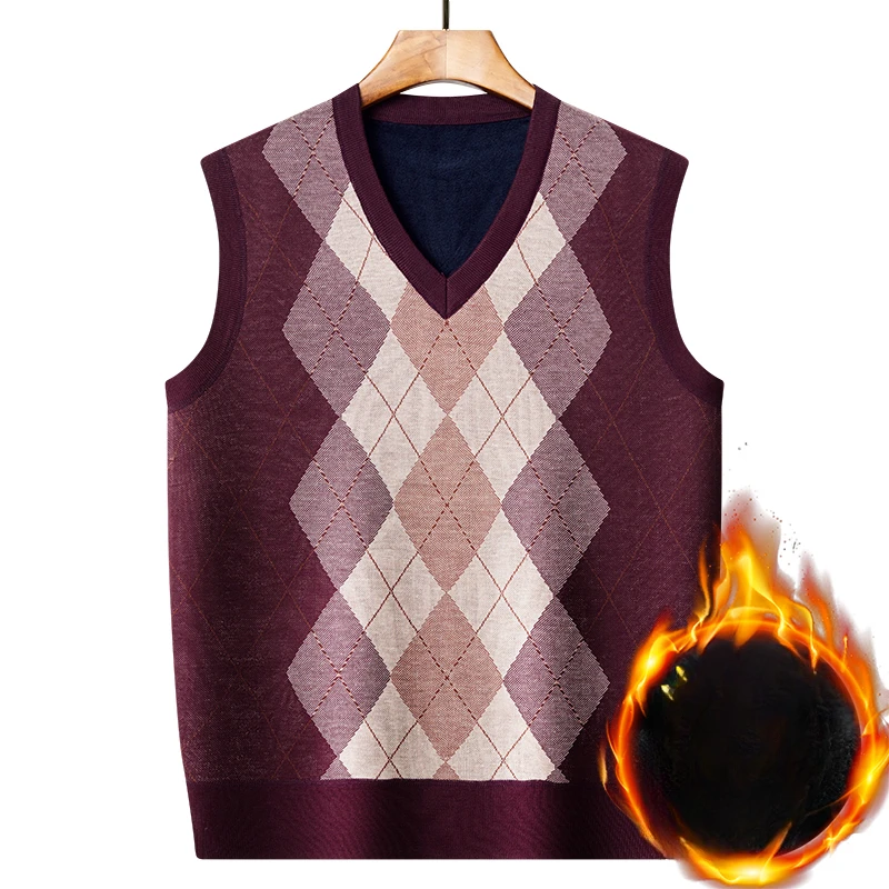 Мужской повседневный жилет среднего возраста, трикотажный клетчатый свитер без рукавов с V-образным вырезом и принтом, G356, Осень-зима 2024
Мужской повседневный жилет среднего возраста, трикотажный клетчатый свитер без рукавов с V-образным вырезом и принтом, G356, Осень-зима 2024