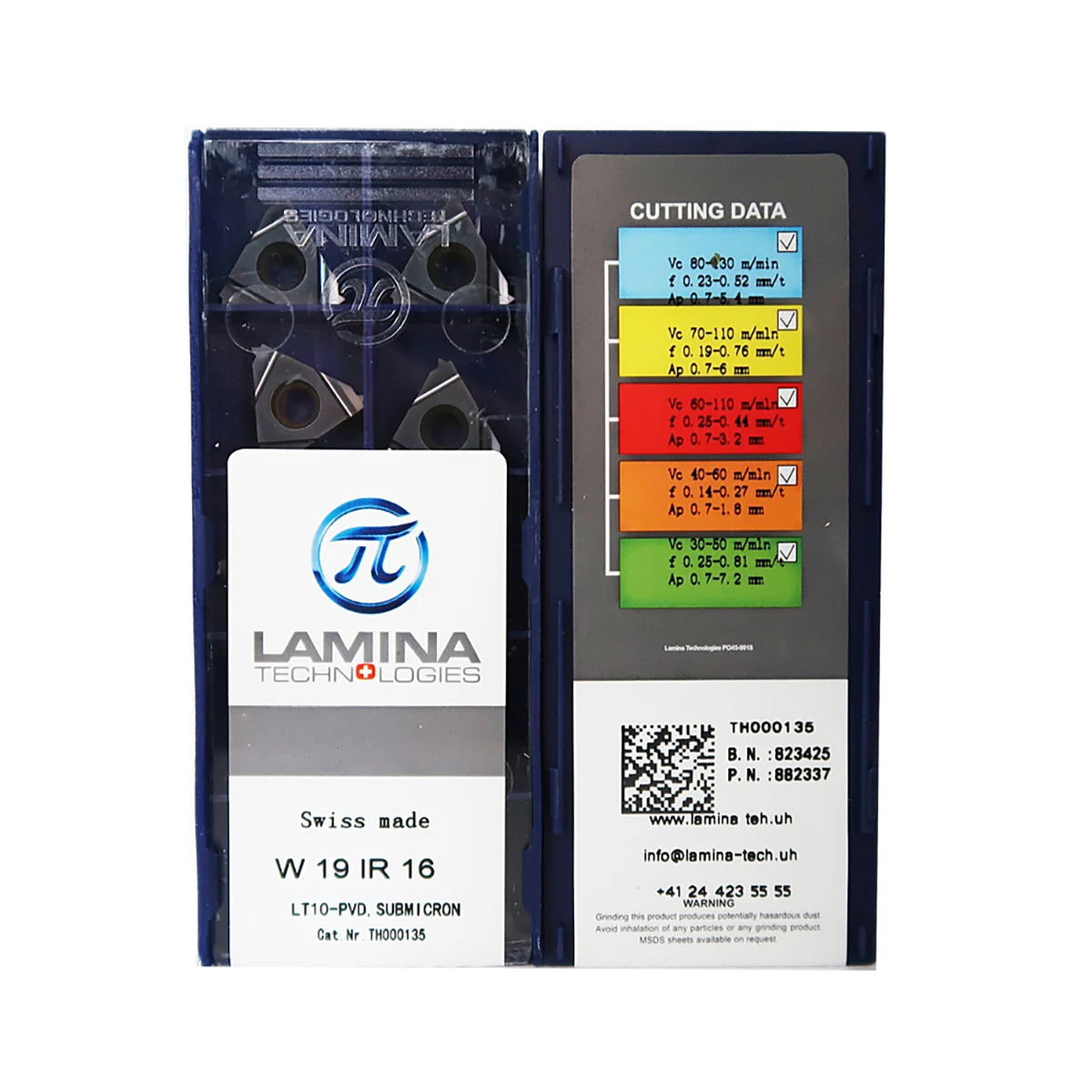 100% Оригинальный токарный станок с ЧПУ LAMINA W 19 IR16 LT10 W 19 IR11 LT10 W 19 ER16 LT10
100% Оригинальный токарный станок с ЧПУ LAMINA W 19 IR16 LT10 W 19 IR11 LT10 W 19 ER16 LT10