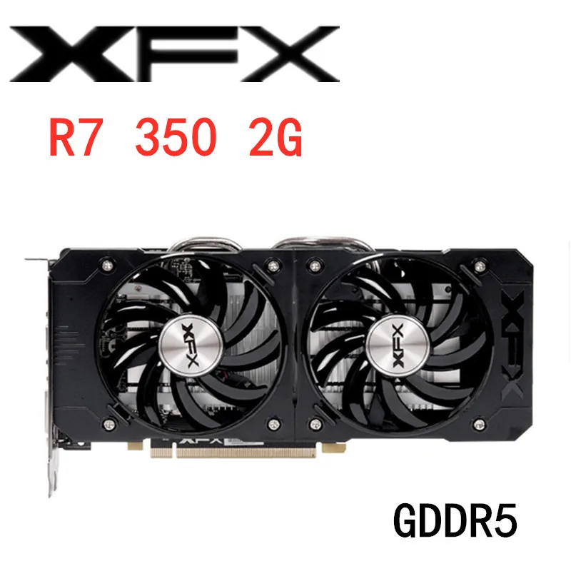 Видеокарта XFX R7 350 2 Гб, графическая карта AMD GPU Radeon 2G, видеоэкран для настольного ПК, игровая офисная карта для работы, видеокарта RX 570 GTX
Видеокарта XFX R7 350 2 Гб, графическая карта AMD GPU Radeon 2G, видеоэкран для настольного ПК, игровая офисная карта для работы, видеокарта RX 570 GTX