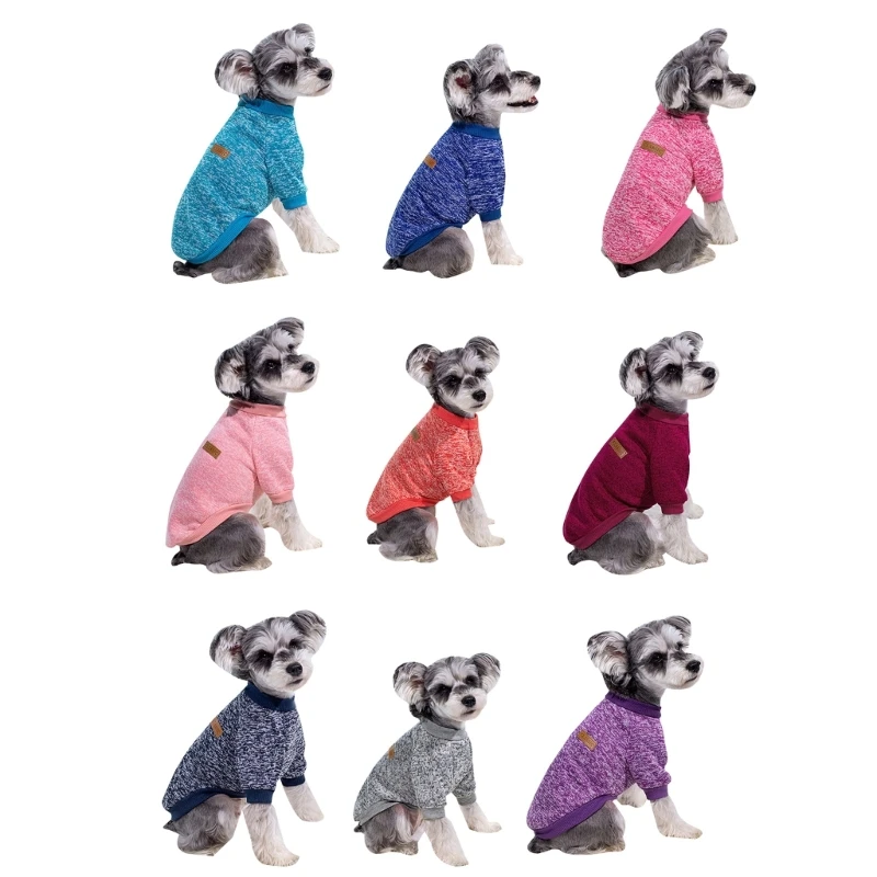 

H7EA Dog Sweatshirt Casual Wear Pullover for Cold Weather Two-Legged Apparel Puppy Indoor Outdoor Use Outfits