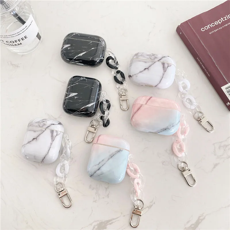 Originality Marbling Bluetooth Headset Cover for Airpods 1 2 Pro Silicone Airpods Case
Originality Marbling Bluetooth Headset Cover for Airpods 1 2 Pro Silicone Airpods Case