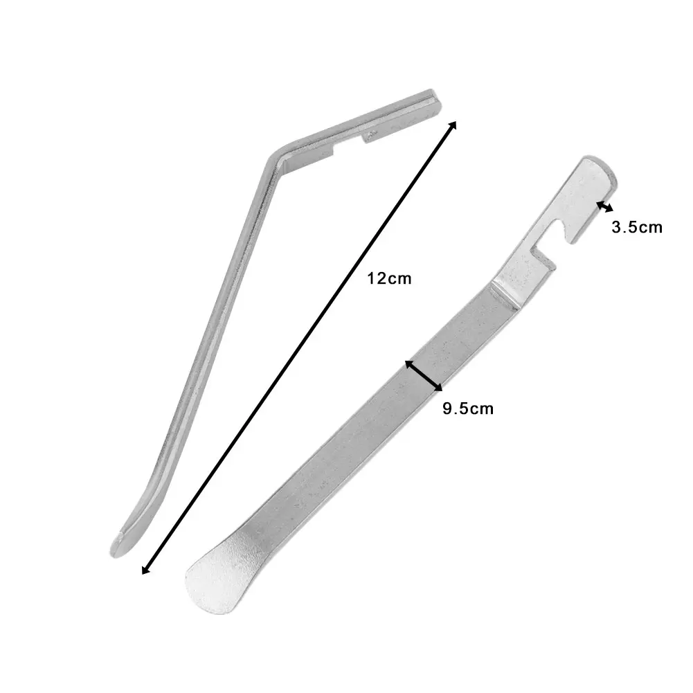 3Pcs Set Tire Spudger Bicycle Changing Tool High Strength Motorcycle Removal Stainless Steel Tire Lever Tire Tube
3Pcs Set Tire Spudger Bicycle Changing Tool High Strength Motorcycle Removal Stainless Steel Tire Lever Tire Tube