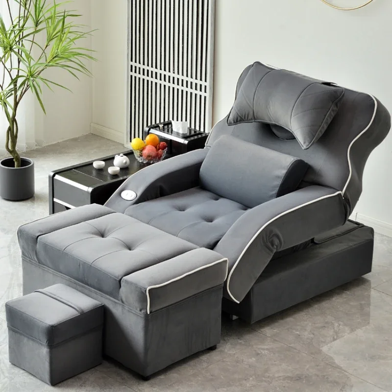 Foot Therapy Pedicure Chairs Lounge Professional Makeup Luxury Pedicure Chairs Massage Spa Poltrone Salon Furniture MR50PC
Foot Therapy Pedicure Chairs Lounge Professional Makeup Luxury Pedicure Chairs Massage Spa Poltrone Salon Furniture MR50PC