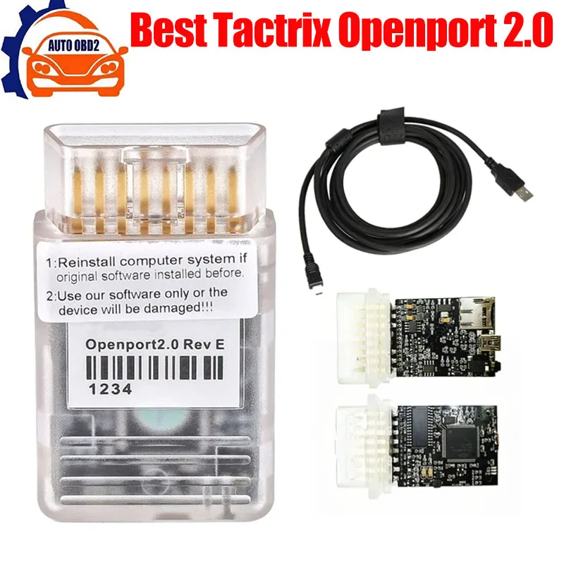 

Best Tactrix Openport 2.0 ECUFLASH Auto ECU Chip Tuning Tool open port 2 0 J2534 Full Chip For Mercedes-Benz OBD2 Connector