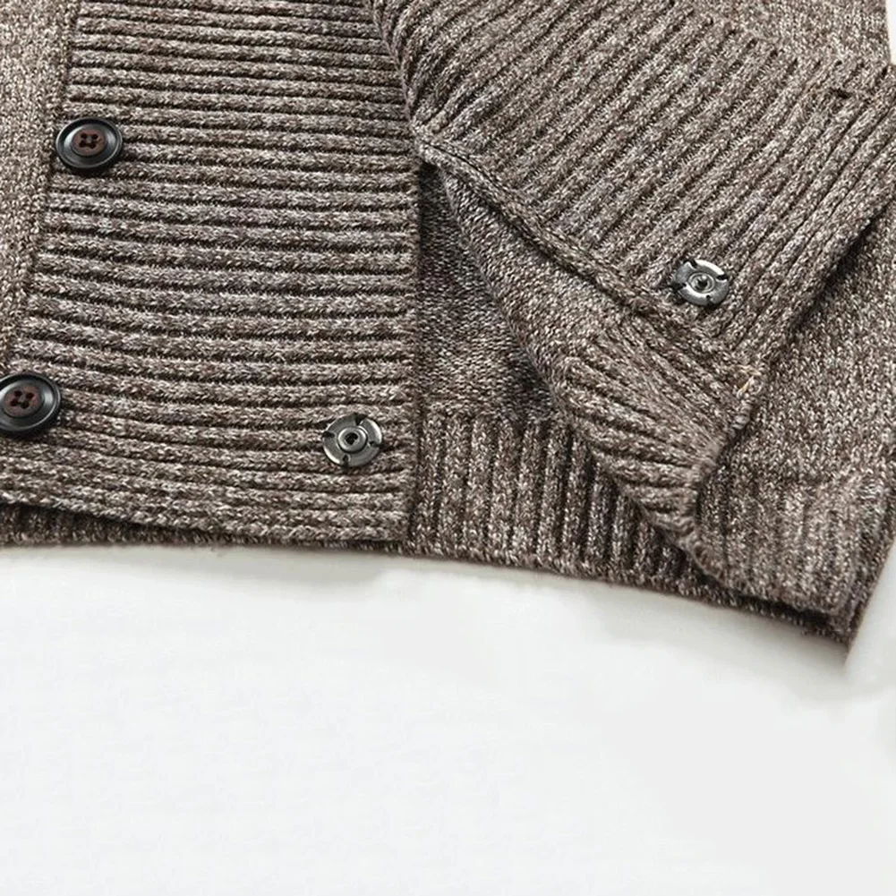 Shawl Collar Sweater Button Cardigan Coat Knit Top Long Sleeve Outwear Casual Solid Color For Men High Quality
Shawl Collar Sweater Button Cardigan Coat Knit Top Long Sleeve Outwear Casual Solid Color For Men High Quality