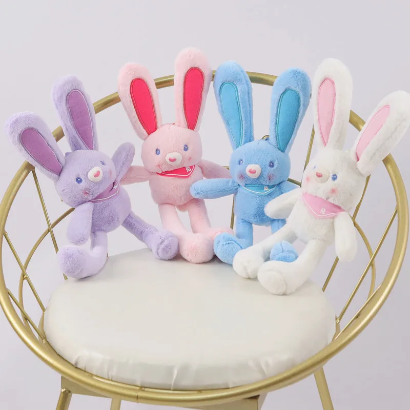 

30cm Stuffed Pull-Eared Rabbit Soft Plush Toys Pendant Sleeping Cute Bunny Cartoon Animal Dolls Children Baby Birthday Gift
