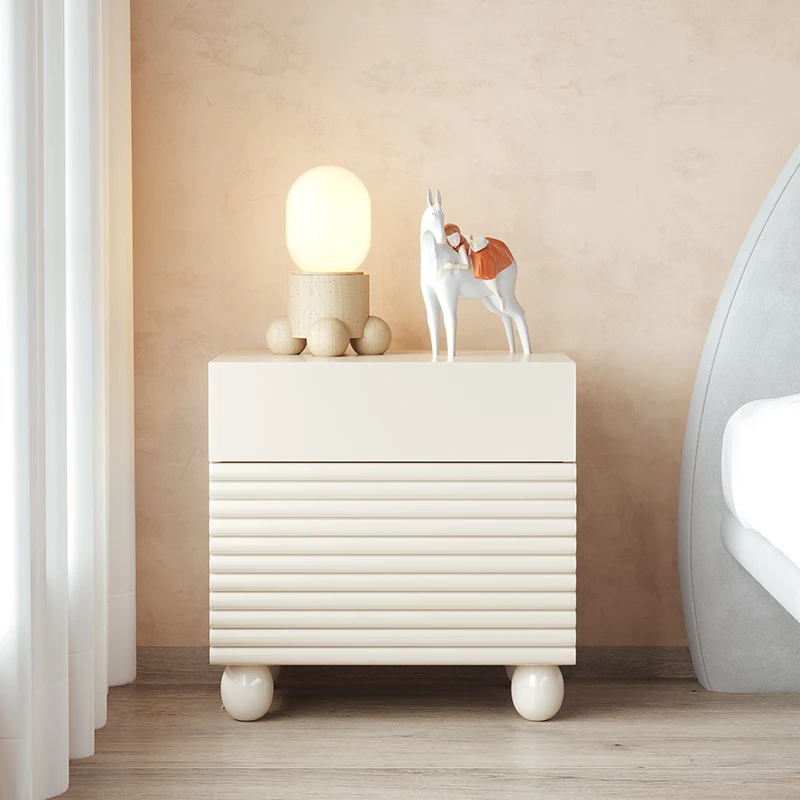 Bedside cabinet Modern minimalist small cabinet Girl bedroom bedside cabinet Cream air bedside storage cabinet
Bedside cabinet Modern minimalist small cabinet Girl bedroom bedside cabinet Cream air bedside storage cabinet
