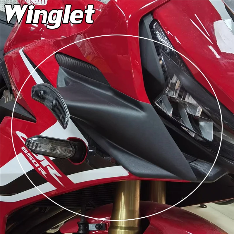 Motorcycle Winglet Fairing Fixed Aerodynamic Wing Kit Spoiler For Honda CBR650R 2019 2020 2021 2022 CBR 650R Accessories Carbon
Motorcycle Winglet Fairing Fixed Aerodynamic Wing Kit Spoiler For Honda CBR650R 2019 2020 2021 2022 CBR 650R Accessories Carbon