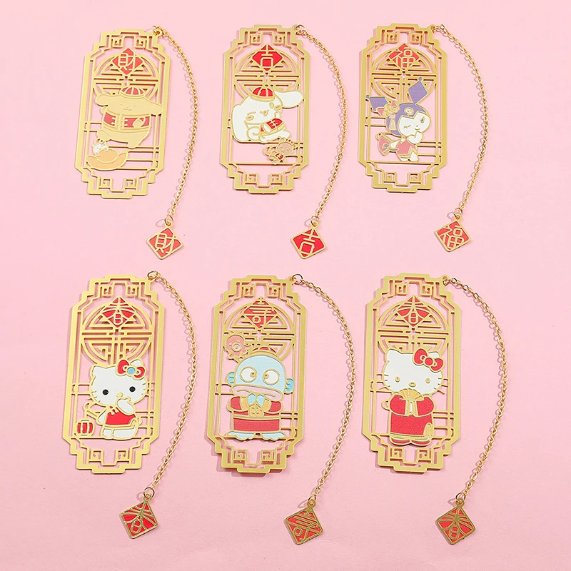 Sanrio пустотелая металлическая Закладка Hello Kitty Cinnamoroll Kuromi Мультяшные канцелярские принадлежности закладка для страницы маркер Инструменты для студентов учителей
Sanrio пустотелая металлическая Закладка Hello Kitty Cinnamoroll Kuromi Мультяшные канцелярские принадлежности закладка для страницы маркер Инструменты для студентов учителей
